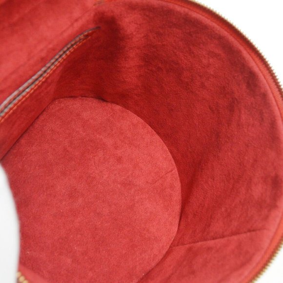 Louis Vuitton Cannes Vanity Handbag Red Epi - Picture 5 of 8